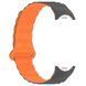 Ремешок Dual-color Magnetic для Xiaomi Mi Band 9/8/10 Gray / Orange фото 3