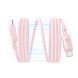 Дата кабель Baseus PicoGo Magnetic Liquid Silicone Type-C to Type-C 240W (1m) (P10376800) Baby Pink фото 2