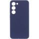 Чехол Silicone Cover Lakshmi Full Camera (AAA) для Samsung Galaxy S22 Темно-синий / Midnight blue фото 1