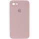 Чохол Silicone Case Square Full Camera Protective (AA) для Apple iPhone 7 / 8 / SE (2020) (4.7") Рожевий / Pink Sand фото 1