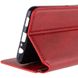 Кожаный чехол книжка GETMAN Cubic (PU) для Oppo A58 4G Красный фото 2