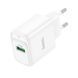 МЗП Hoco C140A Smart QC3.0 18W (1USB-A) White фото 3