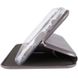 Кожаный чехол (книжка) Classy для Oppo A58 4G Серый фото 4