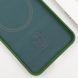 Чехол Silicone Cover Lakshmi Full Camera (AA) with MagFit для Google Pixel 8 Pro Зеленый / Dark green фото 6