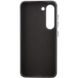 Кожаный чехол Bonbon Leather Metal Style для Samsung Galaxy S22+ Черный / Black фото 3