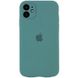 Чохол Silicone Case Full Camera Protective (AA) для Apple iPhone 12 (6.1") Зелений / Pine green фото 1