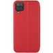 Кожаный чехол (книжка) Classy для Samsung Galaxy A12 Красный фото 3