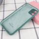 Чехол Silicone Case Full Camera Protective (AA) для Apple iPhone 12 (6.1") Зеленый / Pine green фото 2