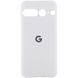 Чохол Silicone Cover Lakshmi Full Camera (AAA) with Logo для Google Pixel 9a Білий / White