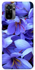 Чехол itsPrint Фиолетовый сад для Xiaomi Redmi Note 10 / Note 10s