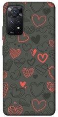 Чехол itsPrint Милые сердца для Xiaomi Redmi Note 11 Pro 4G/5G