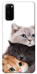 Чохол itsPrint Три коти для Samsung Galaxy S20