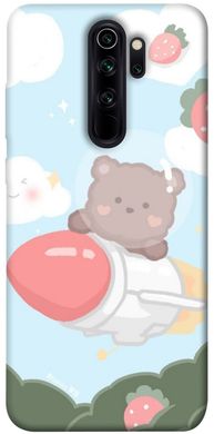 Чехол itsPrint Мишка на ракете для Xiaomi Redmi Note 8 Pro