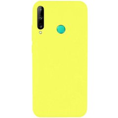 Чохол Silicone Cover Full without Logo (A) для Huawei P40 Lite E / Y7p (2020) Жовтий / Flash