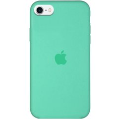 Чохол Silicone Case Full Protective (AA) для Apple iPhone SE (2020) Зелений / Spearmint