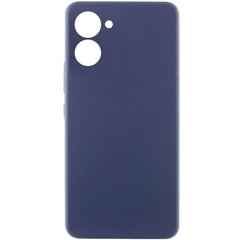 Чохол Silicone Cover Lakshmi Full Camera (AAA) для Realme C33 Темно-синій / Midnight blue