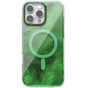 Чохол TPU Shiny Mountain Magnetic Fit для Apple iPhone 16 Pro Max (6.9") Green
