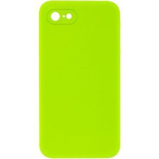 Чехол Silk Square Full Camera Protective (AA) NO LOGO для Apple iPhone 6/6s (4.7") Салатовый / Neon green