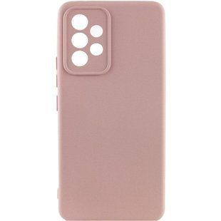 Чехол Silicone Cover Ummi Lakshmi Full Camera (AA) для Samsung Galaxy A33 5G Розовый / Pink Sand