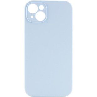 Чехол Silk Full Camera Protective (AA) NO LOGO для Apple iPhone 15 (6.1") Голубой / Sweet Blue