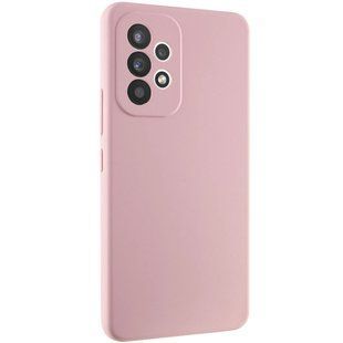 Чехол Silicone Cover Lakshmi Full Camera (AAA) для Samsung Galaxy A52 4G / A52 5G / A52s Розовый / Pink Sand