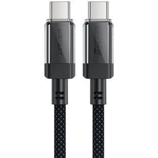 Дата кабель Acefast C12-03 Type-C to Type-C 60W (1.2m) Black