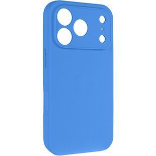 Чехол Silk Full Camera (AA) NO LOGO with Magnetic Fit для Apple iPhone 17 Pro Max / 18 Pro Max Голубой / Sky Blue