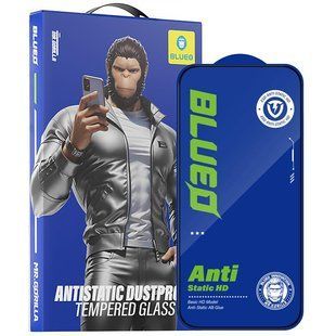 Защитное 2.5D стекло Blueo Full Cover HD для Apple iPhone 17 / 17 Pro / 16 Pro / 18 Pro (6.3") Черный