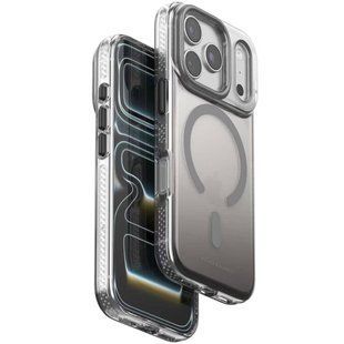 Чехол TPU+PC Puloka Resplendent with Magnetic Fit для Apple iPhone 17 Pro Max (6.9") Dark Grey