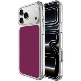 Чохол TPU+PC Space Pure Color with Magnetic Fit для Apple iPhone 17 Pro Max / 18 Pro Max (6.9") Cherry