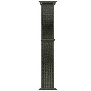 Ремінець Nylon для Apple watch 38mm/40mm/41mm Зелений / Cargo Khaki