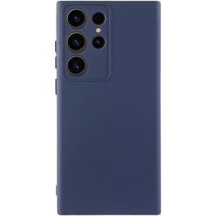 Чохол Silicone Cover Ummi Lakshmi Full Camera (AA) для Samsung Galaxy S24 Ultra Синій / Midnight Blue