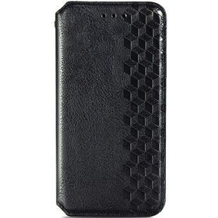 Шкіряний чохол-книжка GETMAN Cubic (PU) для Xiaomi 12T / 12T Pro Чорний