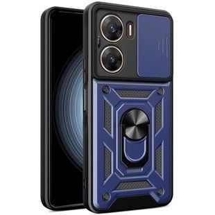 Чехол Ummi Camshield Serge Ring для Xiaomi Poco X7 Pro Синий / Navy