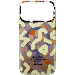 TPU чехол Pastel Chaos with Magnetic Fit для Apple iPhone 17 Pro Max (6.9") Biege