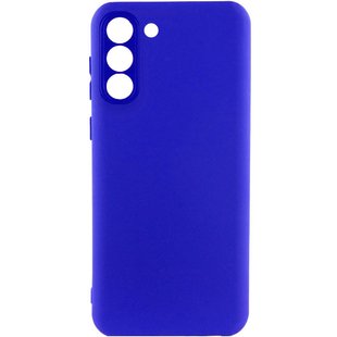 Чехол Silicone Cover Lakshmi Full Camera (A) для Samsung Galaxy S24+ Синий / Iris