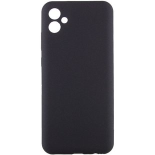 Чехол Silicone Cover Lakshmi Full Camera (AA) для Samsung Galaxy A06 Черный / Black