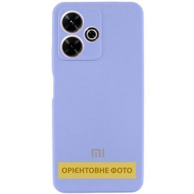 Чехол Silicone Cover Lakshmi Full Camera (AA) with logo для Xiaomi Redmi A5 / Poco C71 Сиреневый / Dasheen