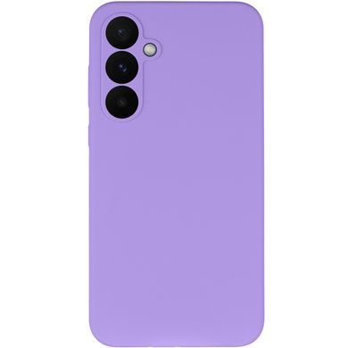 Чохол Silicone Cover Lakshmi Full Camera (AAA) для Samsung Galaxy A55 Бузковий / Dasheen