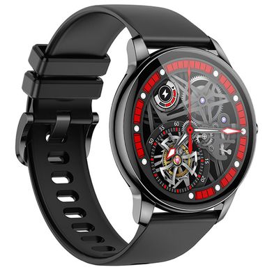 Уцінка Смарт-годинник Hoco Smart Watch Y10 Amoled Smart Sports Відкрита упаковка / Bright metal gray