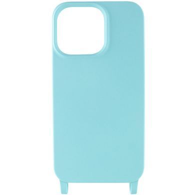 Чехол TPU two straps California для Apple iPhone 13 Pro Max (6.7") Бирюзовый / Marine Green