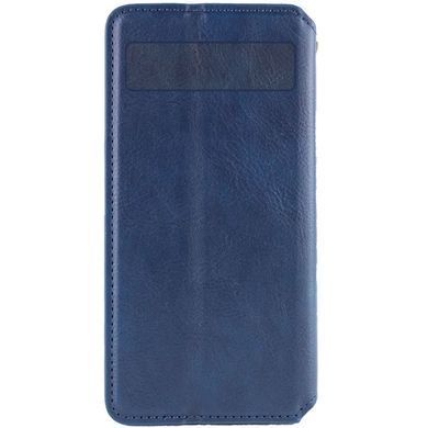 Кожаный чехол-книжка GETMAN Cubic (PU) для Google Pixel 6 Синий