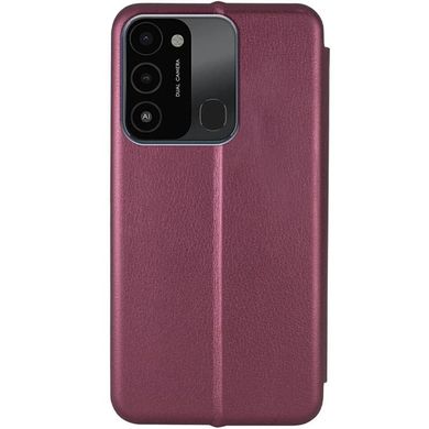 Шкіряний чохол (книжка) Classy для Tecno Spark Go 2022 (KG5m) Бордовий