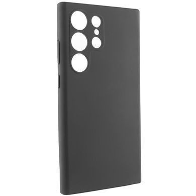 Чехол TPU GETMAN Liquid Silk Full Camera для Samsung Galaxy S26 Ultra Черный / Black