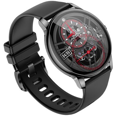 Уцінка Смарт-годинник Hoco Smart Watch Y10 Amoled Smart Sports Відкрита упаковка / Bright metal gray