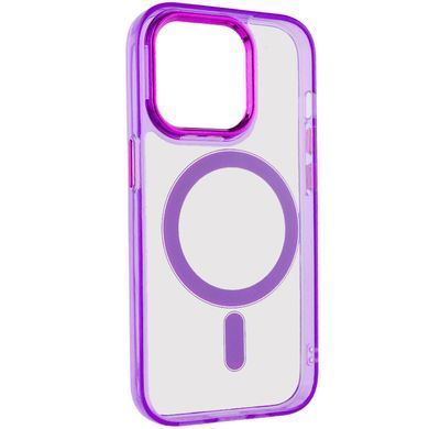 Чохол TPU Iris with Magnetic Fit для Apple iPhone 14 Pro Max (6.7") Фіолетовий