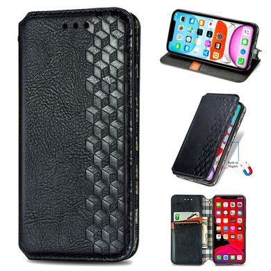 Шкіряний чохол-книжка GETMAN Cubic (PU) для Xiaomi 12T / 12T Pro Чорний