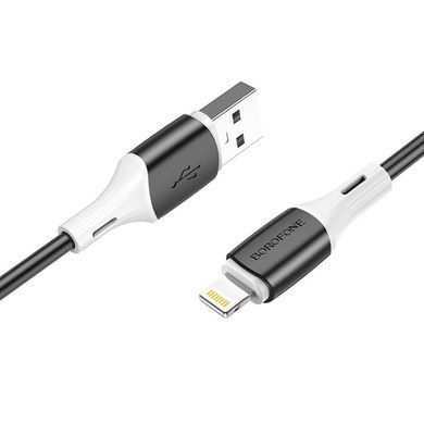 Дата кабель Borofone BX79 USB to Lightning (1m) Черный