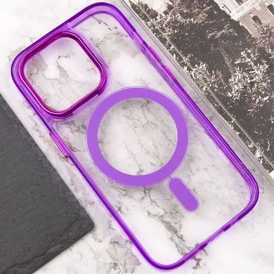 Чохол TPU Iris with Magnetic Fit для Apple iPhone 14 Pro Max (6.7") Фіолетовий