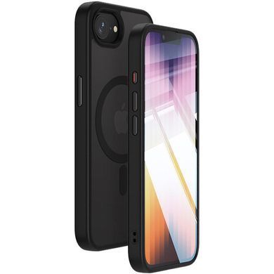 Чохол Ummi Colorful with Magnetic Fit для Apple iPhone 16e / 17e (6.1") Чорний / Black